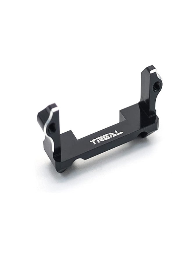 TREAL Alu #7075 Steering Servo Mount for FMS FCX24 Power Wagon Mud Racer 1:24 (Black) - Image 1